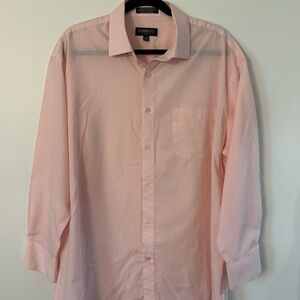 Ferrecci Pink Dress Shirt Elegant Cotton Blend